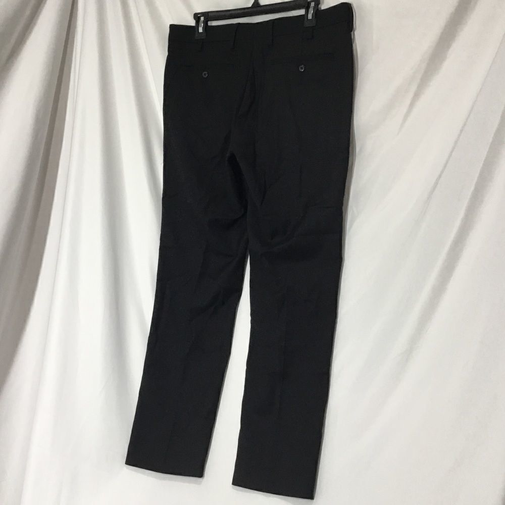 Louis Raphael Solid Stretch Slim Fit Pants (F14) - image 5